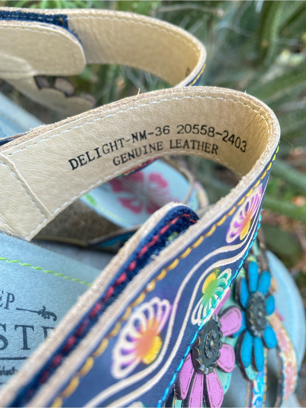 L'artiste Spring Step Floral Embellished Sandals - Picture 8 of 16